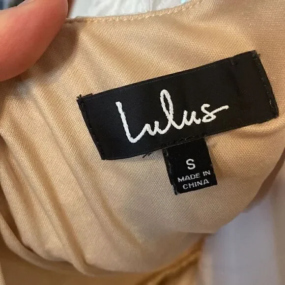 Lulus Pearson White Lace Short Sleeve Dress Size Small - Picture 12 of 16